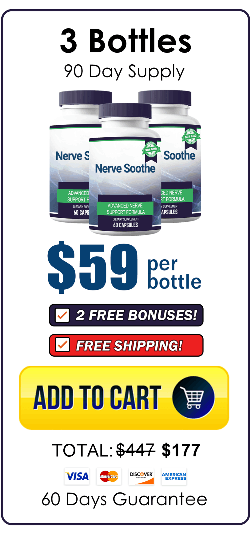 Order Nerve Soothe 3 Bottles